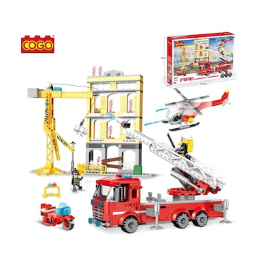 Fire Rescue Blocks 613 Pieces