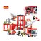 Fire Station + Truck Blocks 862 Pieces