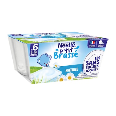 Nestle Petit Brasse Plain 4x100g