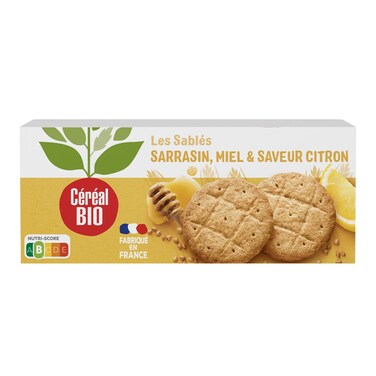Cereal Bio Lemon Biscuit 132g