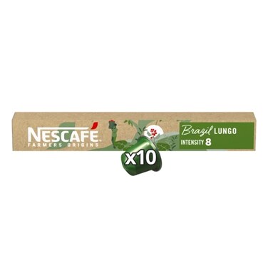 Nescafe Brazil Coffee Capsules 10 Pieces