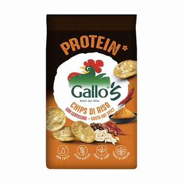 Riso Gallo Chips Hot And Spicy 40GR