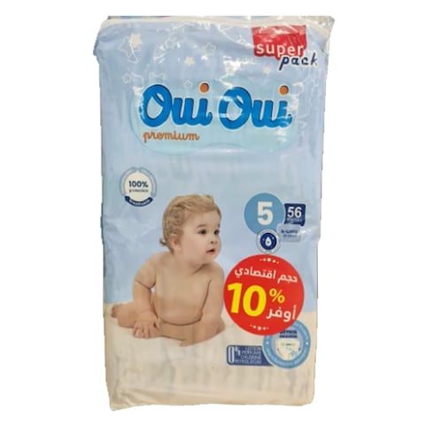Oui Oui Baby Diapers 12-25Kg 56&#39;D