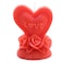 Red Love Candle