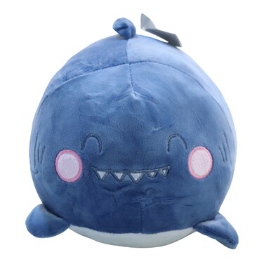 Blue Fluffy Dulphine Plush
