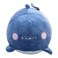 Blue Fluffy Dulphine Plush
