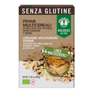 Probios Organic Multigrain Penne 340GR