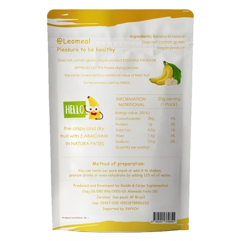 Leomeal Freeze Dried Mango Slices 20GR