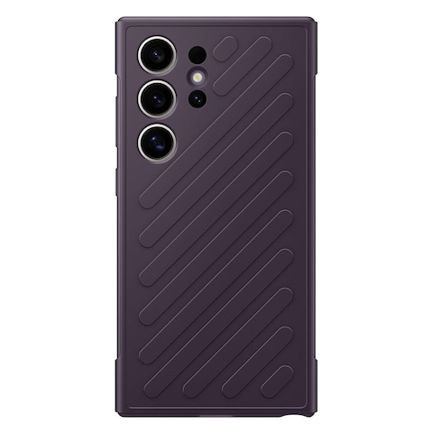 Samsung S24 Ultra Silicon Case Purple