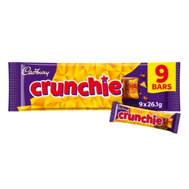 Cadbury Crunchie Bar 9Pk 234.9GR