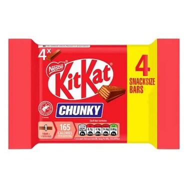 Kitkat Chunky Milk Chocolate 4X32GR