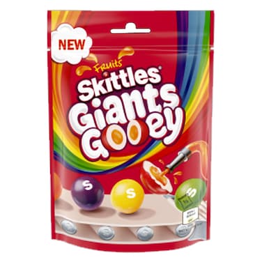 Skittles Giants Gooey Pouch 125GR