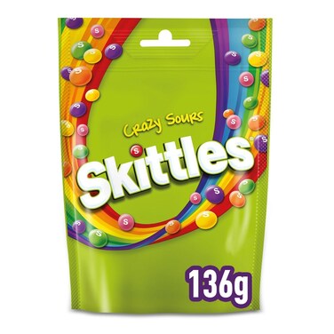 Skittles Pouch Chewy Sour 136GR