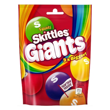Skittles Giants Chewy Fruit 132GR