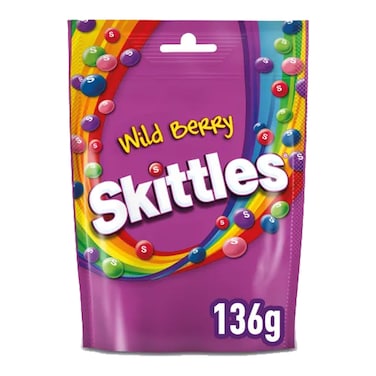 Skittles Giant Wild Berry Fruit 136GR