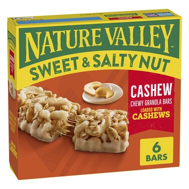 Nature Valley Granola Cashew Bar 204GRX6