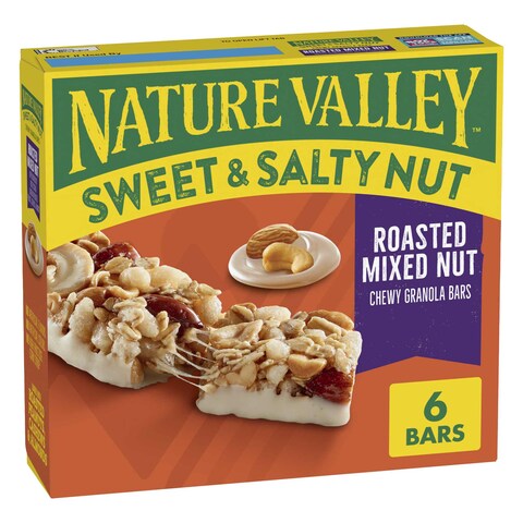 Nature Valley Granola Roasted Mixed Nut Bar 204GRX6