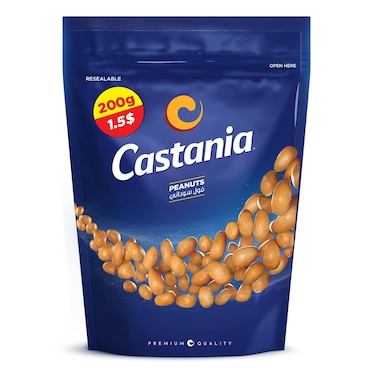 Castania Peanuts Doypack 200GR