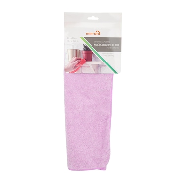 Microfiber Towel 40X40CM 1Piece Pink