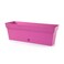 Plastic Rectangular Pot With Plate 50X17CM