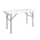 Rectangular Metal Folding Table 122CM White