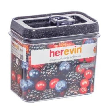 Herevin Plastic Storage Canister 1.2L
