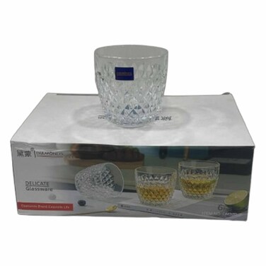 Glass Cup 6 Pieces