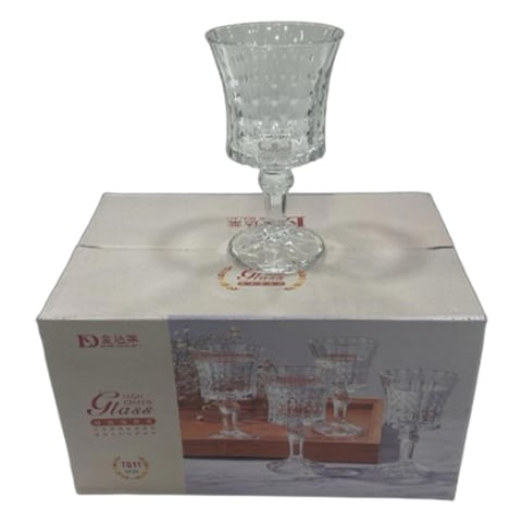 Glass Cup 6 Pieces