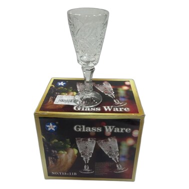 Glass Cup 6 Pieces