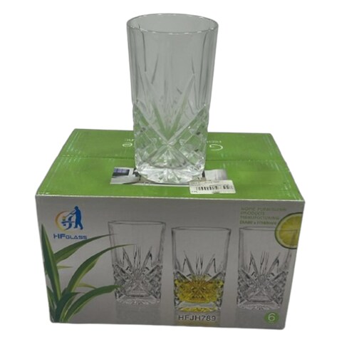 Glass Cup 6 Pieces