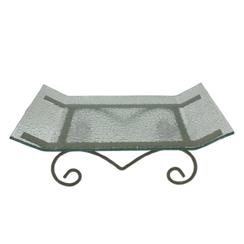 Glass Plate With Stand