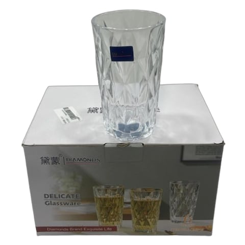 Glass Cup 6 Pieces