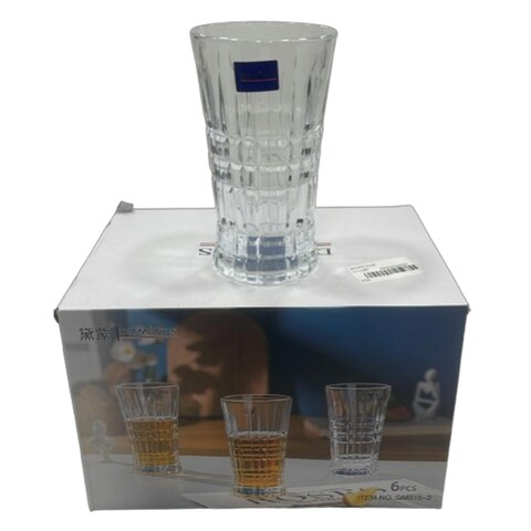 Glass Cup 6 Pieces