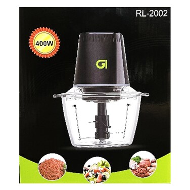Gi Chopper Glass 1L 400W