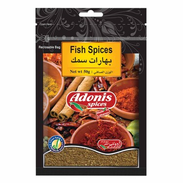 Adonis Fish Spices Bag 50GR