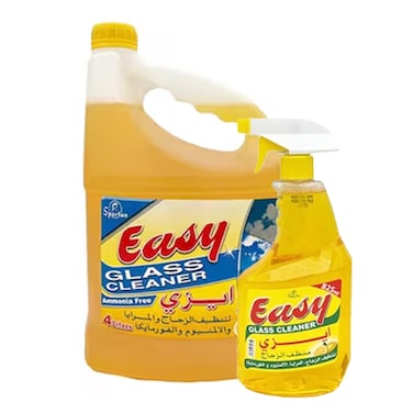 Easy Glass Clean Yellow 4L+825ML Free