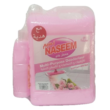 Naseem Multi Purpose Rose 4L+250ML Free