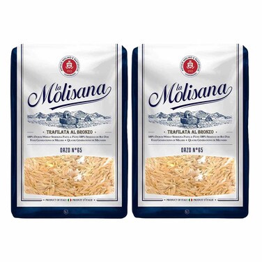 La Molisana Orzo #65 500GR X2 Special Price