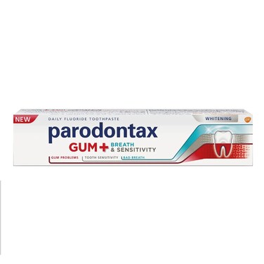 Parodontax Toothpaste Gum Breath Whitening 75ML