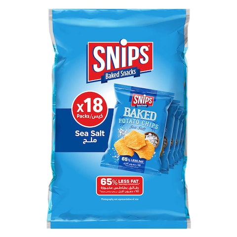 Snips Potato Chips Salt&nbsp;30GRX18