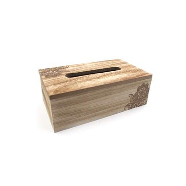 Wooden Tissue Box