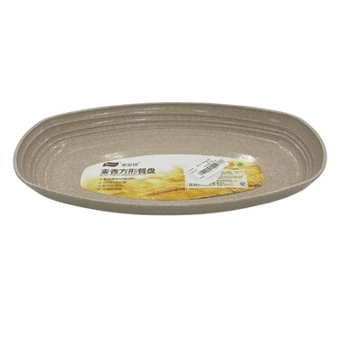 Medium Oval Melamine Plate
