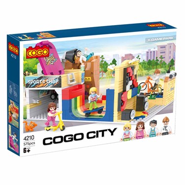Blocks Cogo City Playground 575 Pieces