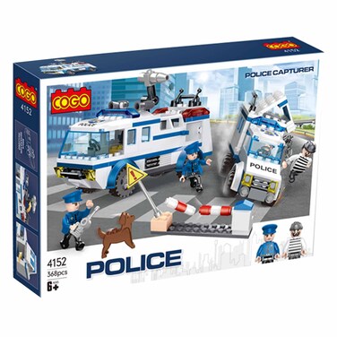 Blocks Police Firestation 368 Pieces