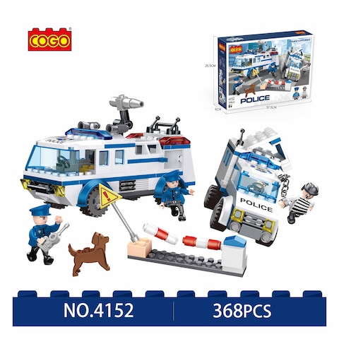 Blocks Police Firestation 368 Pieces