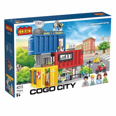 Blocks Colored Cogo City 794 Pieces