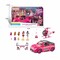 Sedan Pink Car And Plane