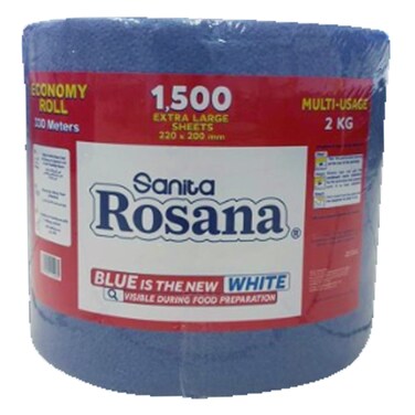 Rosana Kitchen Towel Blue 1500'S X2