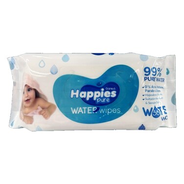 Happies Water Wipes 56'S