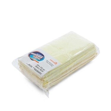 Microfiber Towel32X32CM 48 Pieces Yellow